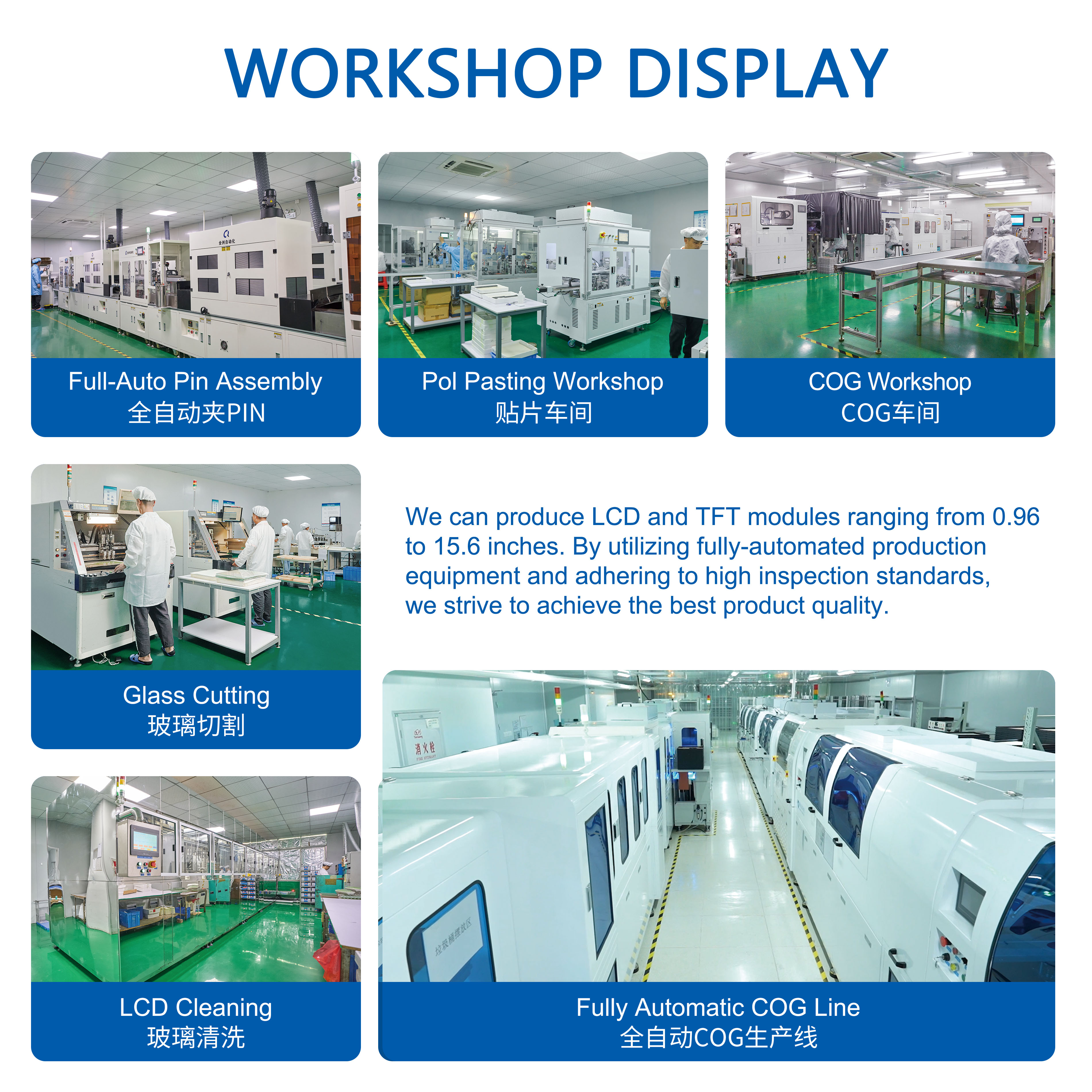 What Are the Differences Between LCD Screen Manufacturing Processes